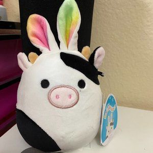 5" Connor Easter Bunny Cow Squishmallow NWT